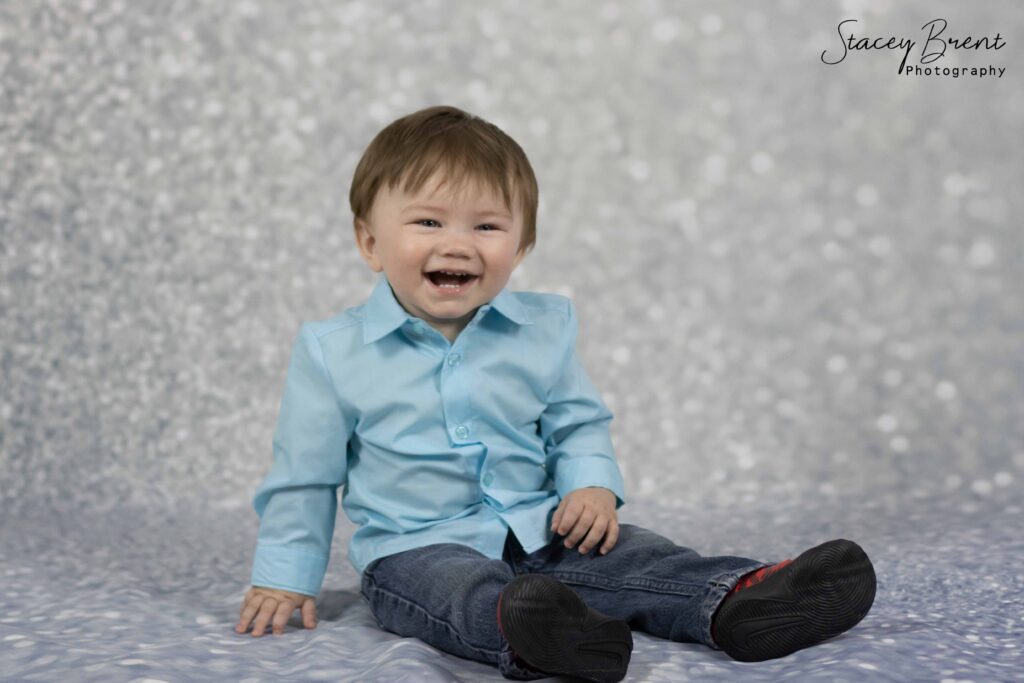 Boy Toddler-Kid in Studio. Stacey Brent Photography, Central Newfoundland.