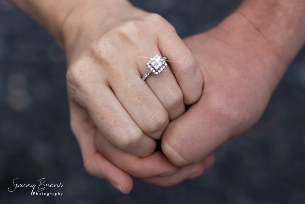 2020 Engagement Session, Ring, with Stacey Brent Photography