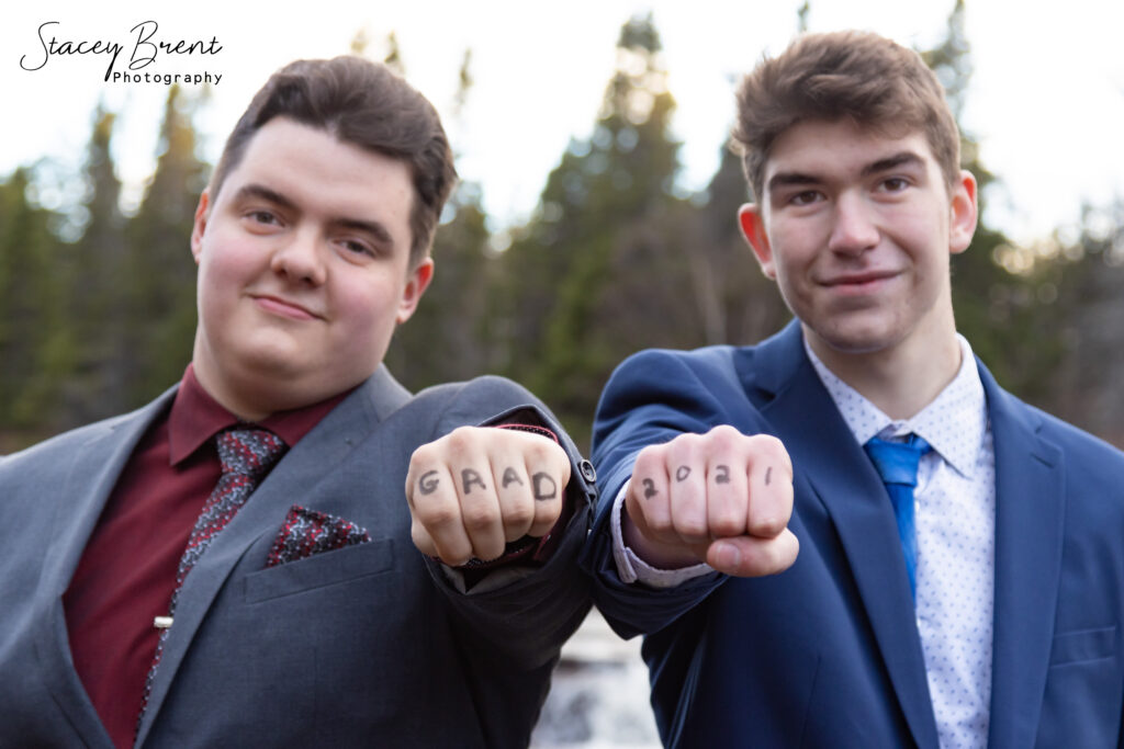 Senior Graduates of Botwood. Stacey Brent Photography, Central Newfoundland.