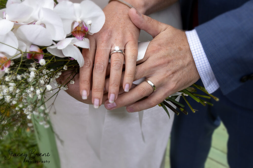 Wedding of rings. Stacey Brent Photography, Central Newfoundland.